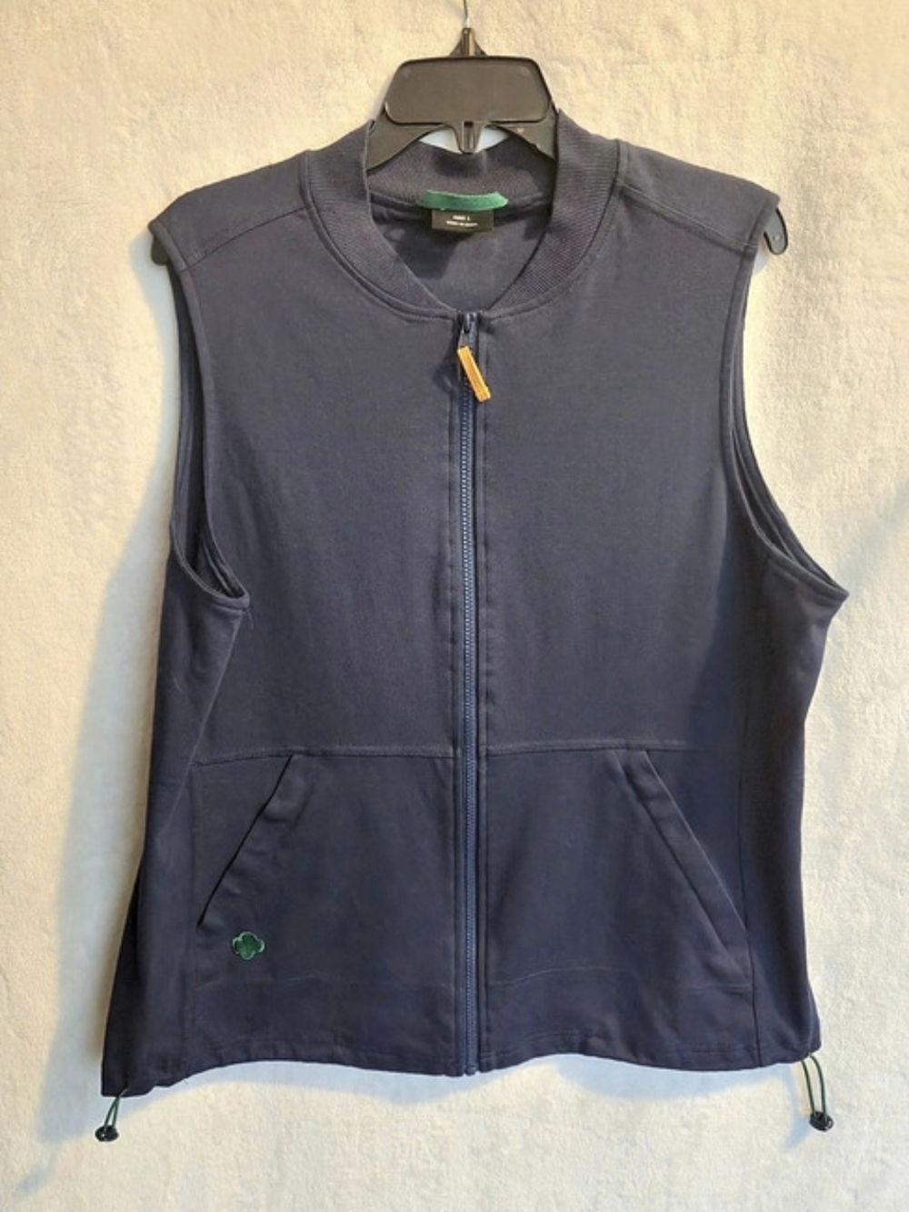 Adult Girl Scouts Vest Blue Size Large
